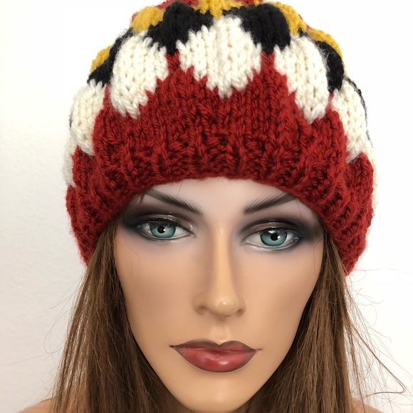 Hand Knits 2 Love Beanie Hat Cap Designer Original - Picture 2 of 7